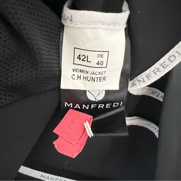 Manfredi Black Equestrian Show Riding Jacket Size 42L (Women’s Large) - Picture 12 of 13